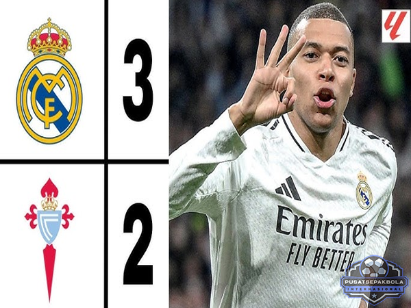 Hasil Madrid Vs Celta