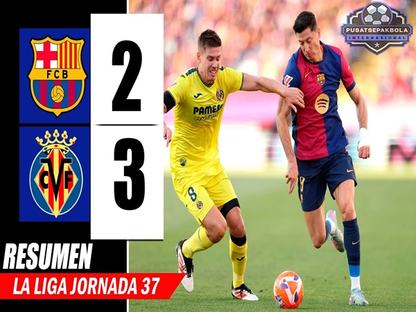 Hasil Barcelona Vs Villarreal