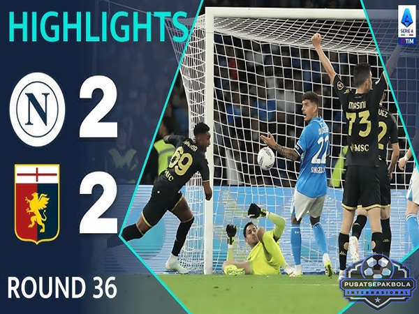 Hasil Napoli Vs Genoa