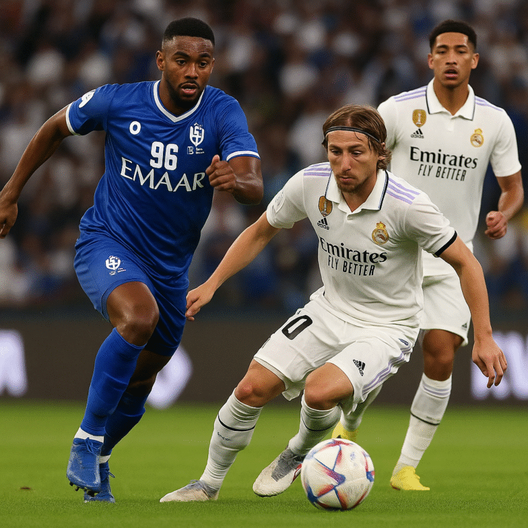 Al Hilal dan Keberanian dari Padang Pasir: Menahan Madrid, Menantang Dunia
