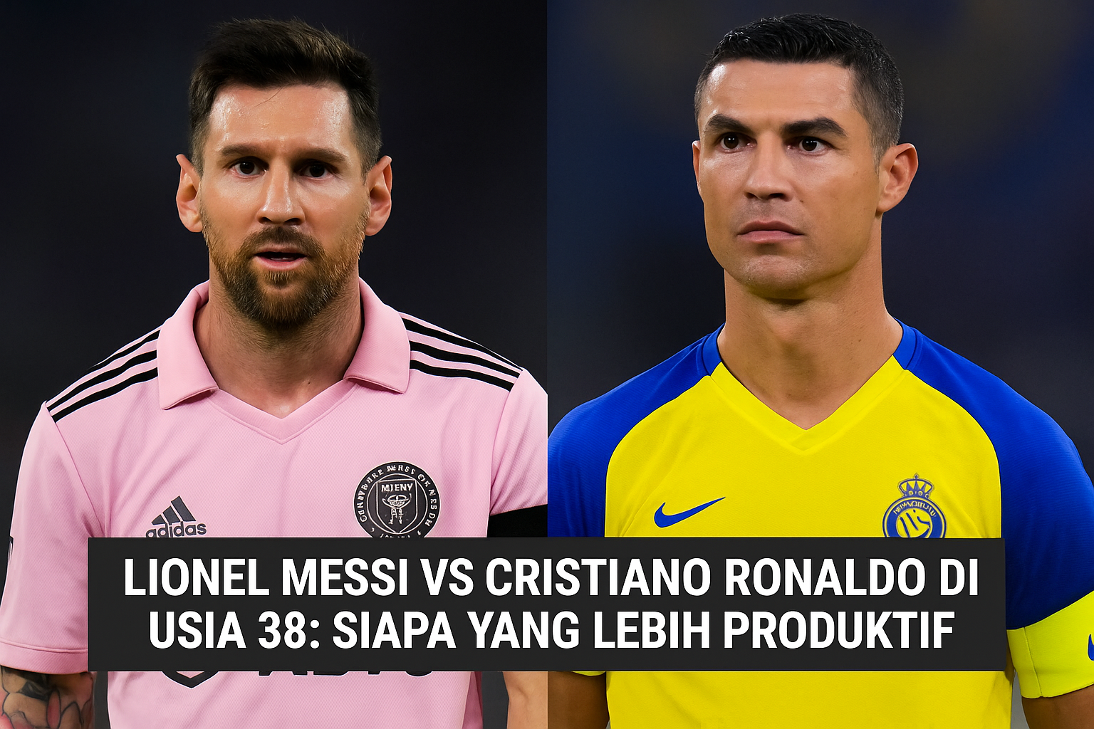 Lionel Messi vs Cristiano Ronaldo di Usia 38: Siapa yang Lebih Produktif?