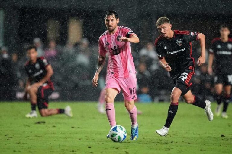 Miami vs DC United: Messi Borong Dua Gol dan Bawa Herons Menang